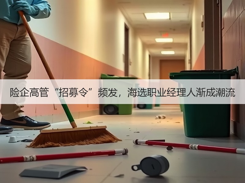 险企高管“招募令”频发，海选职业经理人渐成潮流