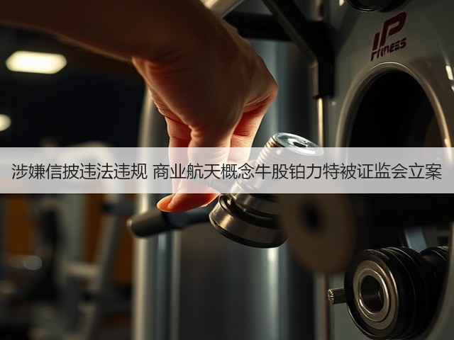 涉嫌信披违法违规 商业航天概念牛股铂力特被证监会立案(图2) 涉嫌信披违法违规 商业航天概念牛股铂力特被证监会立案(图2)