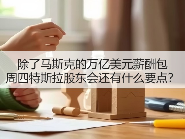 除了马斯克的万亿美元薪酬包 周四特斯拉股东会还有什么要点?(图1) 除了马斯克的万亿美元薪酬包 周四特斯拉股东会还有什么要点?(图1)