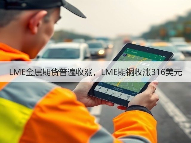 LME金属期货普遍收涨,LME期铜收涨316美元(图3) LME金属期货普遍收涨,LME期铜收涨316美元(图3)
