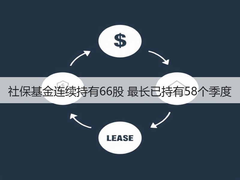 社保基金连续持有66股 最长已持有58个季度