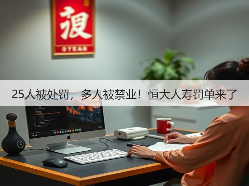 25人被处罚，多人被禁业！恒大人寿罚单来了