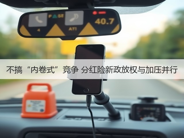 不搞“内卷式”竞争 分红险新政放权与加压并行(图3) 不搞“内卷式”竞争 分红险新政放权与加压并行(图3)