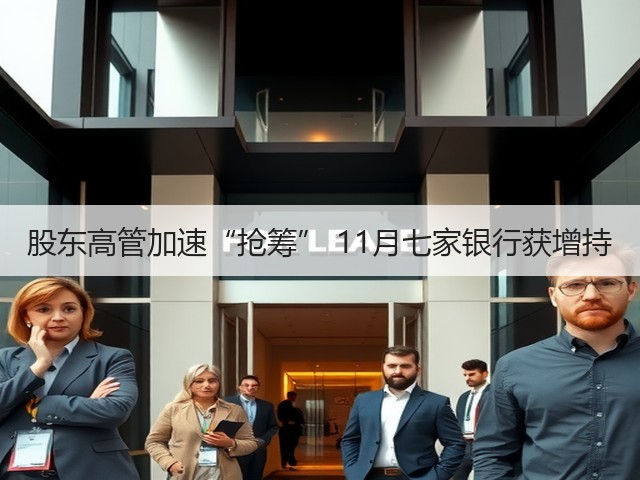 股东高管加速“抢筹” 11月七家银行获增持(图1)