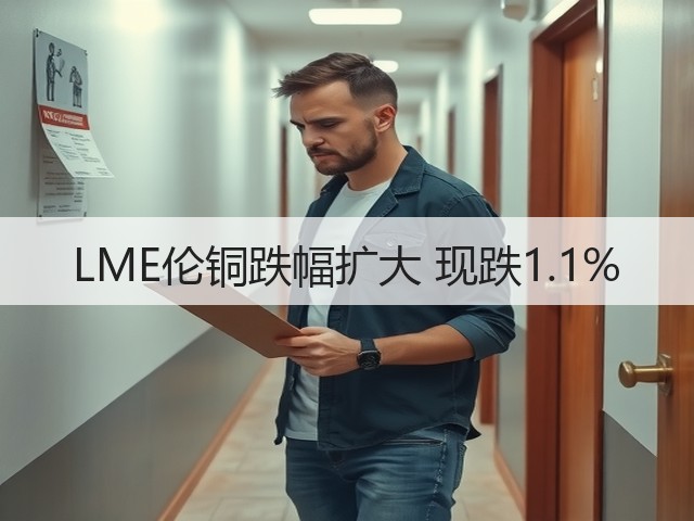 LME伦铜跌幅扩大 现跌1.1%(图3)