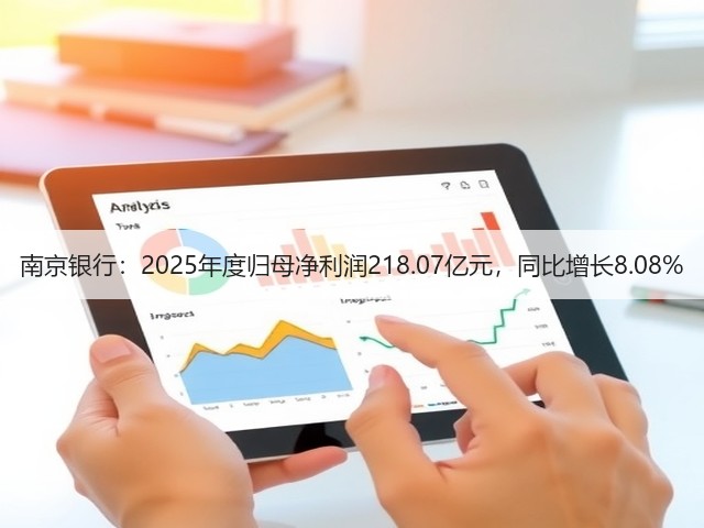 南京银行：2025年度归母净利润218.07亿元，同比增长8.08%(图2)
