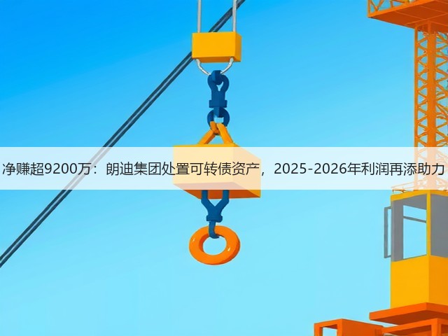 净赚超9200万:朗迪集团处置可转债资产,2025-2026年利润再添助力(图2) 净赚超9200万:朗迪集团处置可转债资产,2025-2026年利润再添助力(图2)