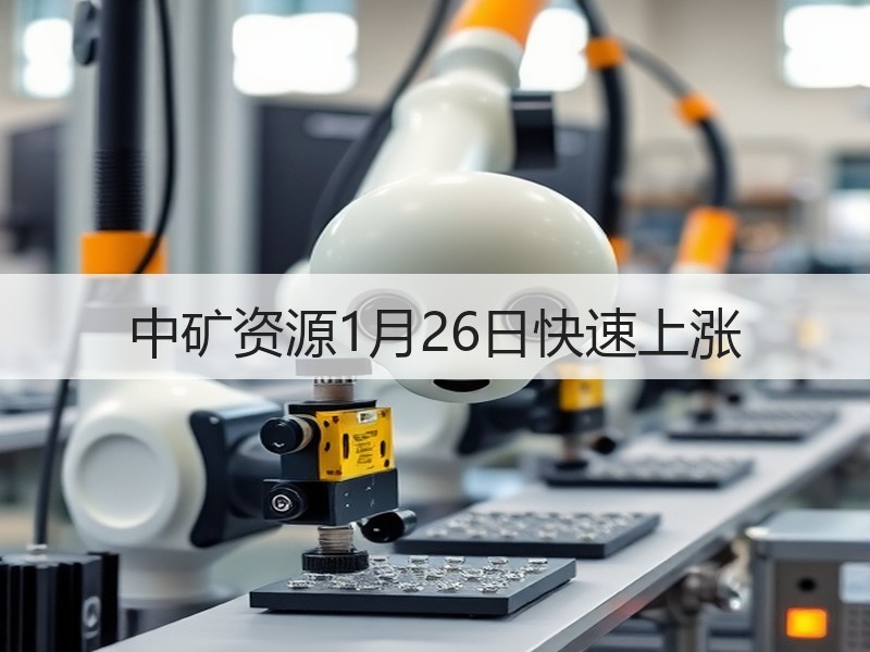 中矿资源1月26日快速上涨
