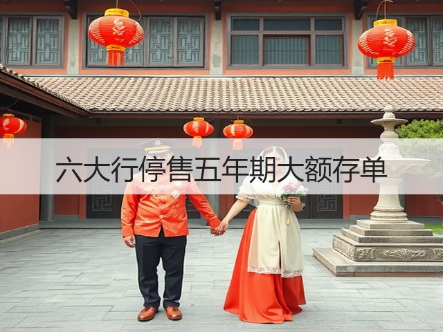 六大行停售五年期大额存单(图2)