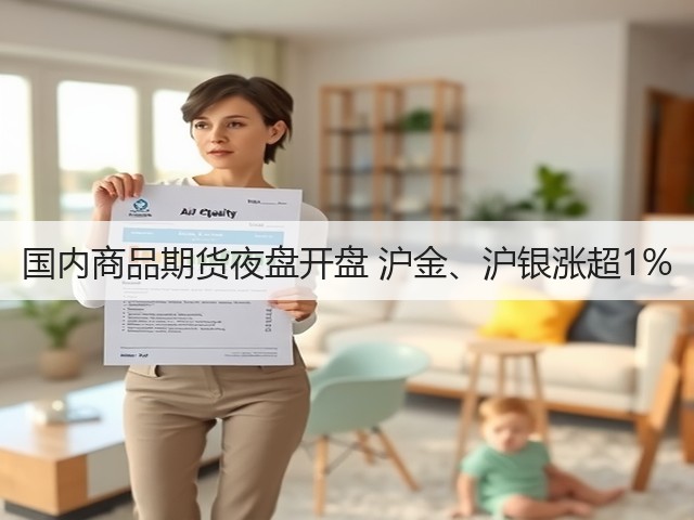 国内商品期货夜盘开盘 沪金、沪银涨超1%(图3)