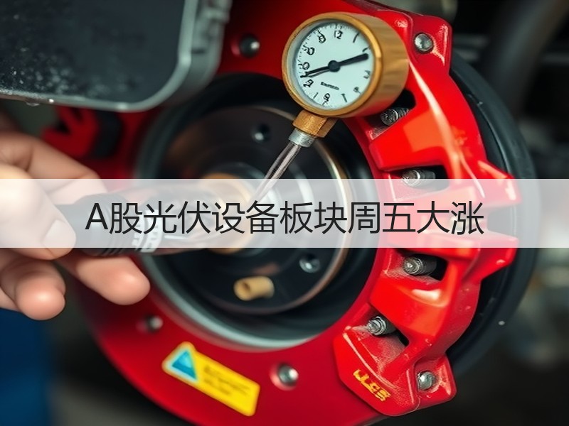 A股光伏设备板块周五大涨