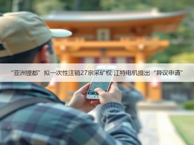 “亚洲锂都”拟一次性注销27宗采矿权 江特电机提出“异议申请”(图2) “亚洲锂都”拟一次性注销27宗采矿权 江特电机提出“异议申请”(图2)