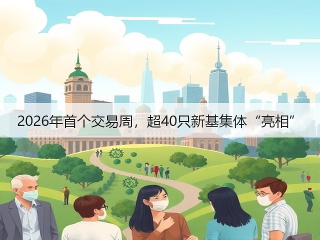 2026年首个交易周,超40只新基集体“亮相”(图1) 2026年首个交易周,超40只新基集体“亮相”(图1)