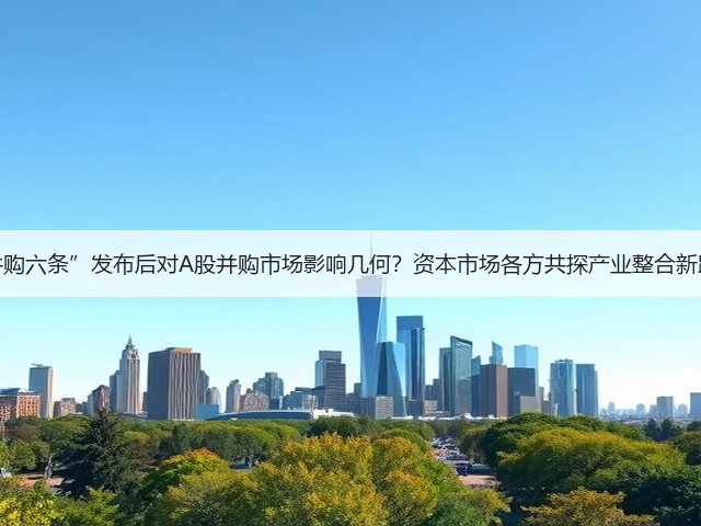 “并购六条”发布后对A股并购市场影响几何?资本市场各方共探产业整合新路径(图1) “并购六条”发布后对A股并购市场影响几何?资本市场各方共探产业整合新路径(图1)