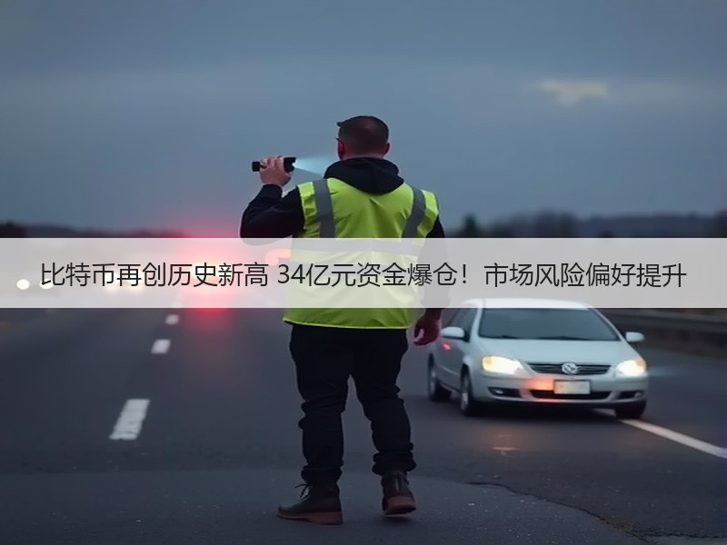 比特币再创历史新高 34亿元资金爆仓！市场风险偏好提升