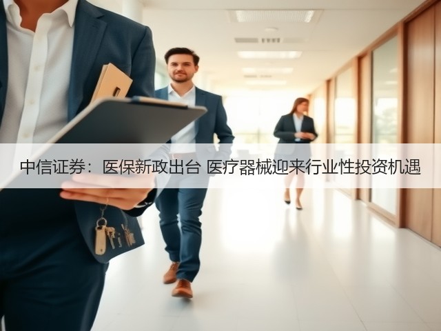 中信证券:医保新政出台 医疗器械迎来行业性投资机遇(图2) 中信证券:医保新政出台 医疗器械迎来行业性投资机遇(图2)