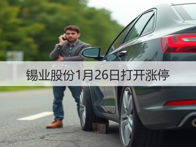 锡业股份1月26日打开涨停(图1) 锡业股份1月26日打开涨停(图1)