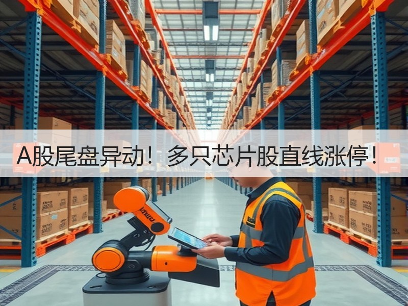 A股尾盘异动！多只芯片股直线涨停！