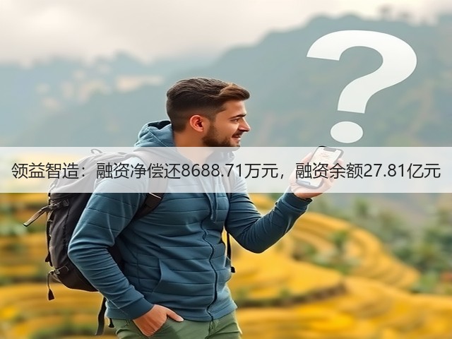 领益智造:融资净偿还8688.71万元,融资余额27.81亿元(图1) 领益智造:融资净偿还8688.71万元,融资余额27.81亿元(图1)