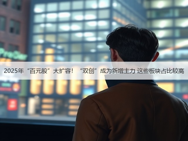 2025年“百元股”大扩容!“双创”成为新增主力 这些板块占比较高(图1) 2025年“百元股”大扩容!“双创”成为新增主力 这些板块占比较高(图1)