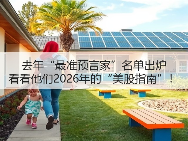去年“最准预言家”名单出炉 看看他们2026年的“美股指南”!(图1) 去年“最准预言家”名单出炉 看看他们2026年的“美股指南”!(图1)