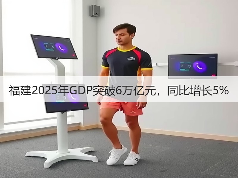 福建2025年GDP突破6万亿元，同比增长5%