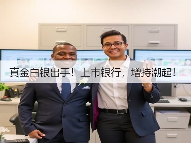 真金白银出手!上市银行,增持潮起!(图1) 真金白银出手!上市银行,增持潮起!(图1)