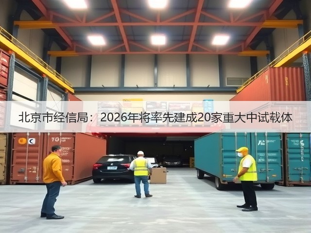 北京市经信局:2026年将率先建成20家重大中试载体(图2) 北京市经信局:2026年将率先建成20家重大中试载体(图2)