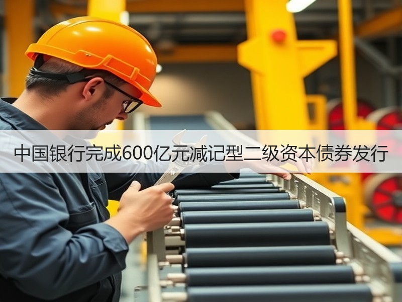 中国银行完成600亿元减记型二级资本债券发行