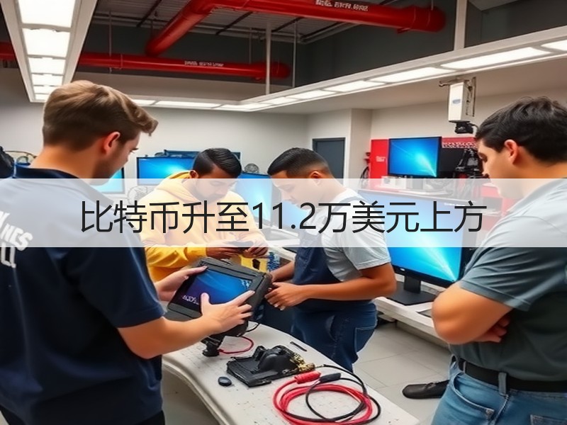 比特币升至11.2万美元上方