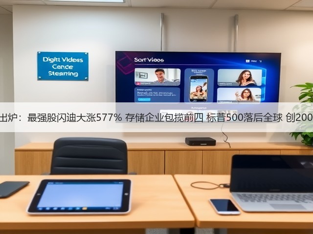 2025年十大美股出炉:最强股闪迪大涨577% 存储企业包揽前四 标普500落后全球 创2009年以来最大差距(图2) 2025年十大美股出炉:最强股闪迪大涨577% 存储企业包揽前四 标普500落后全球 创2009年以来最大差距(图2)
