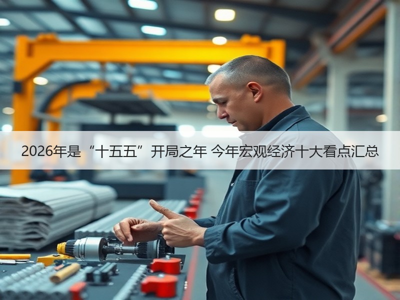 2026年是“十五五”开局之年 今年宏观经济十大看点汇总