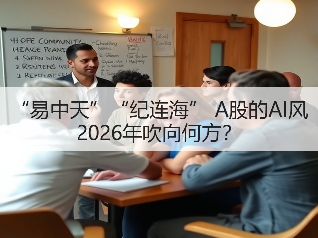 “易中天”“纪连海” A股的AI风 2026年吹向何方?(图2) “易中天”“纪连海” A股的AI风 2026年吹向何方?(图2)