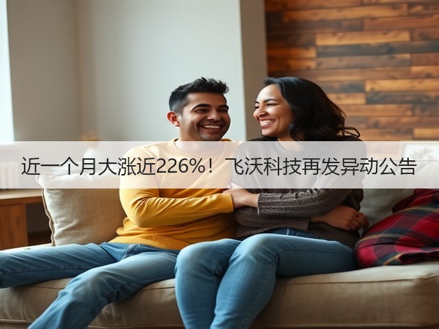 近一个月大涨近226%!飞沃科技再发异动公告(图1) 近一个月大涨近226%!飞沃科技再发异动公告(图1)