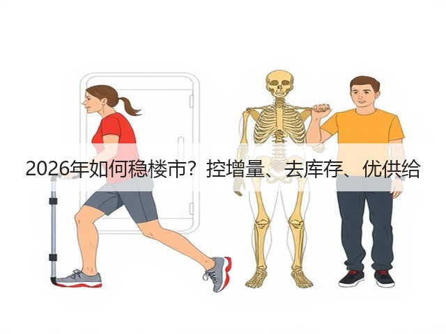 2026年如何稳楼市?控增量、去库存、优供给(图1) 2026年如何稳楼市?控增量、去库存、优供给(图1)