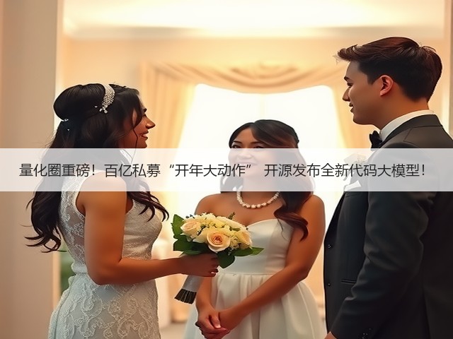 量化圈重磅!百亿私募“开年大动作” 开源发布全新代码大模型!(图2) 量化圈重磅!百亿私募“开年大动作” 开源发布全新代码大模型!(图2)