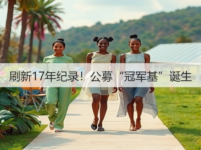 刷新17年纪录!公募“冠军基”诞生(图2) 刷新17年纪录!公募“冠军基”诞生(图2)
