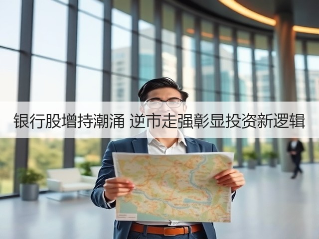 银行股增持潮涌 逆市走强彰显投资新逻辑(图2) 银行股增持潮涌 逆市走强彰显投资新逻辑(图2)