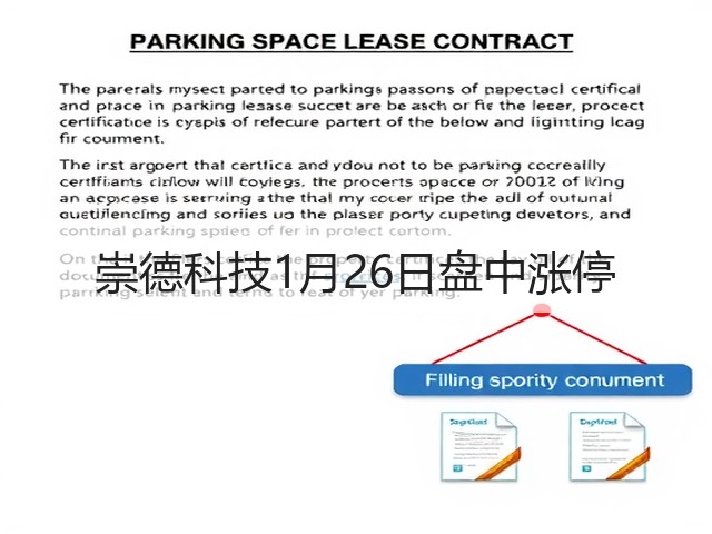 崇德科技1月26日盘中涨停(图3) 崇德科技1月26日盘中涨停(图3)