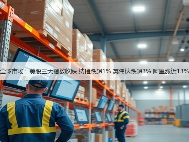 全球市场：美股三大指数收跌 纳指跌超1% 英伟达跌超3% 阿里涨近13%(图3)