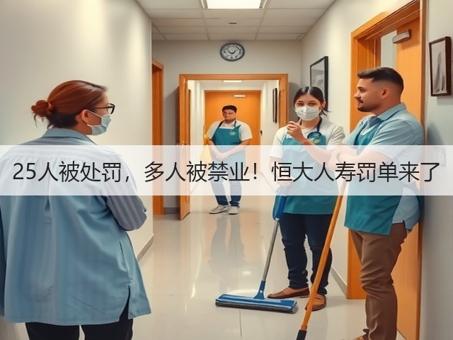 25人被处罚,多人被禁业!恒大人寿罚单来了(图1) 25人被处罚,多人被禁业!恒大人寿罚单来了(图1)