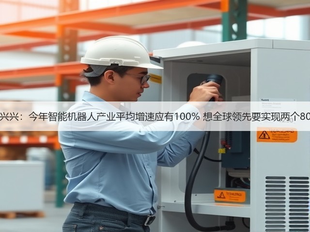 王兴兴:今年智能机器人产业平均增速应有100% 想全球领先要实现两个80%(图3) 王兴兴:今年智能机器人产业平均增速应有100% 想全球领先要实现两个80%(图3)