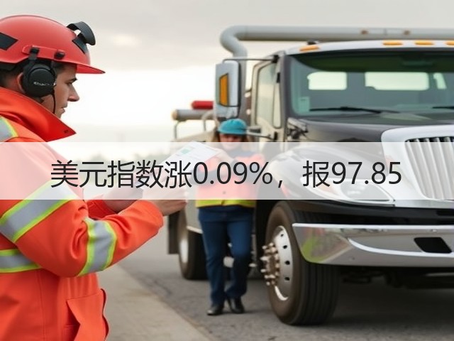 美元指数涨0.09%,报97.85(图3) 美元指数涨0.09%,报97.85(图3)