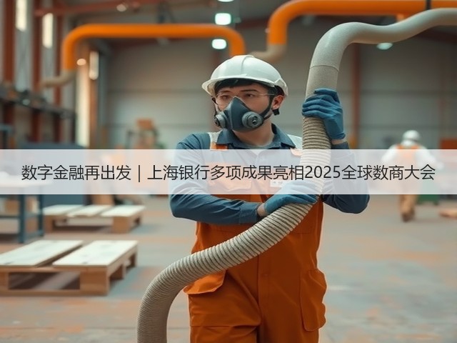 数字金融再出发｜上海银行多项成果亮相2025全球数商大会(图3)