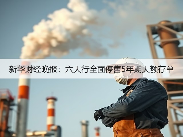 新华财经晚报：六大行全面停售5年期大额存单(图3)
