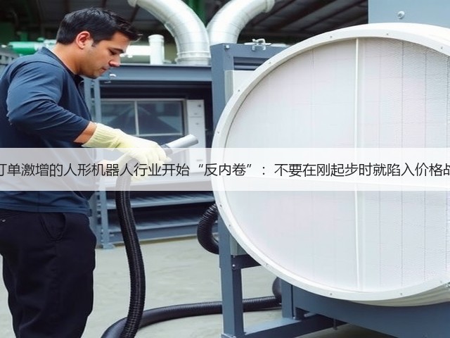 订单激增的人形机器人行业开始“反内卷”:不要在刚起步时就陷入价格战(图1) 订单激增的人形机器人行业开始“反内卷”:不要在刚起步时就陷入价格战(图1)