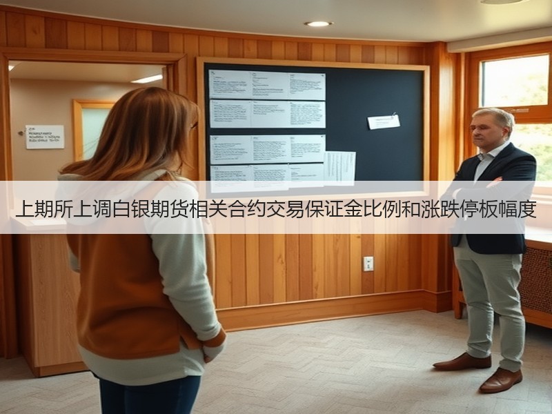 上期所上调白银期货相关合约交易保证金比例和涨跌停板幅度