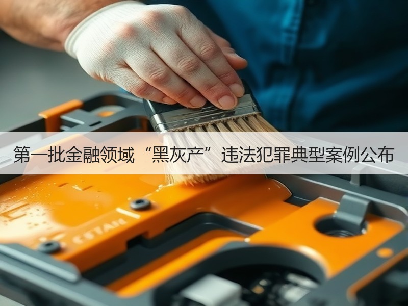 第一批金融领域“黑灰产”违法犯罪典型案例公布