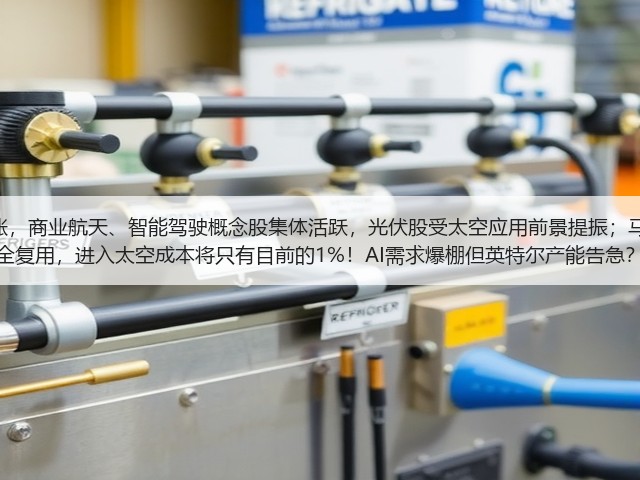 晚报 | 港股三大指数上涨,商业航天、智能驾驶概念股集体活跃,光伏股受太空应用前景提振;马斯克:星舰今年目标完全复用,进入太空成本将只有目前的1%!AI需求爆棚但英特尔产能告急?(图1) 晚报 | 港股三大指数上涨,商业航天、智能驾驶概念股集体活跃,光伏股受太空应用前景提振;马斯克:星舰今年目标完全复用,进入太空成本将只有目前的1%!AI需求爆棚但英特尔产能告急?(图1)