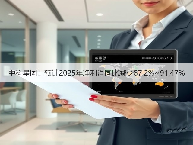 中科星图:预计2025年净利润同比减少87.2%~91.47%(图3) 中科星图:预计2025年净利润同比减少87.2%~91.47%(图3)
